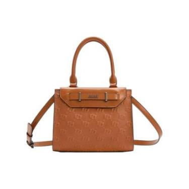 Imagem de Bolsa Feminina Colcci Tote Gravação Alça Dupla Media Caramelo-Feminino