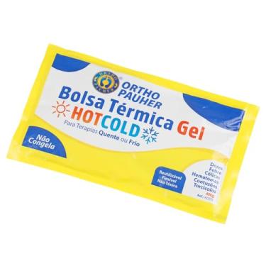 Imagem de Bolsa Térmica Gel Hot/Cold, Ortho Pauher, Branco, Pequeno