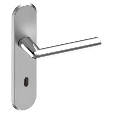 Imagem de Fechadura Interna S4cm Espelho Cromado Alster Aliança - Aliança Metalú