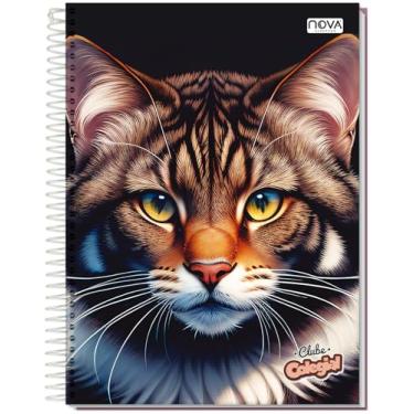 Imagem de CADERNO UNIVERSITÁRIO C/D ESPIRAL 10 MATÉRIAS 200 FLS CLUBE COLEGIAL