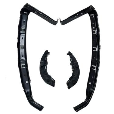 Imagem de CZJF Kit de suporte de para-choque dianteiro para Civic Sedan 2006-2011 71190SNAA00 71140SNAA00 71193SNAA01 71198SNAA01 4 peças lado esquerdo e direito