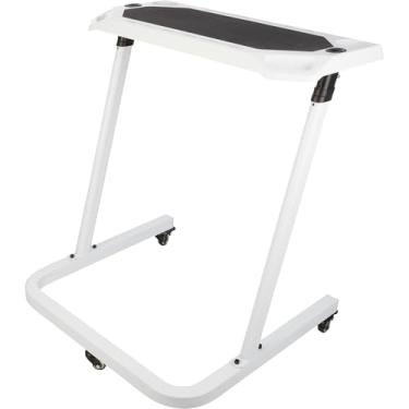 Imagem de Mesa de bicicleta – Carrinho de laptop com rodinhas para bicicleta estacionária ou treinador – Mesa de pé ajustável para se exercitar enquanto trabalha ou assiste TV RAD Cycle