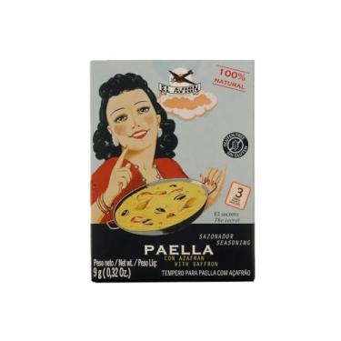 Imagem de Tempero Paella Açafrao El Avion 3x3g