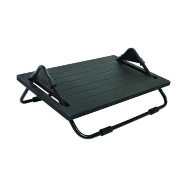 Imagem de Apoio Ergonomico De Pe Em Mdf Preto Cp10870 Multidivisao