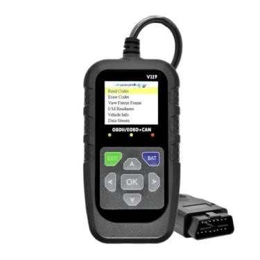 Imagem de Ferramenta de diagnóstico de scanner OBD2 para carro, leitor de código, testador de tensão, verifique o código de falha da luz do motor, OBD2/EOBD para carro e caminhão de protocolo OBDII desde 1996+