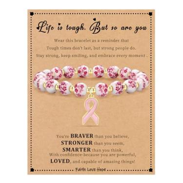 Imagem de Enfeites de meia para mulheres, presentes cristãos para mulheres, pulseiras cruzadas, natureza, imperial, pedras, contas, confirmação, presentes de batismo, para meninas adolescentes, presente