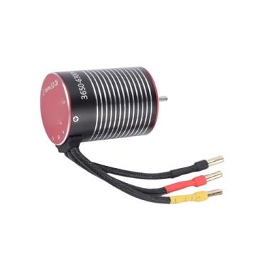 Imagem de XUXHOU Motor Sem Escova 3650 6300KV de Alta Velocidade Com Caixa de Metal Resistente Ao Calor para Substituição de Barco de Carro 1/10 RC Compatível Com Axial TAMIYA