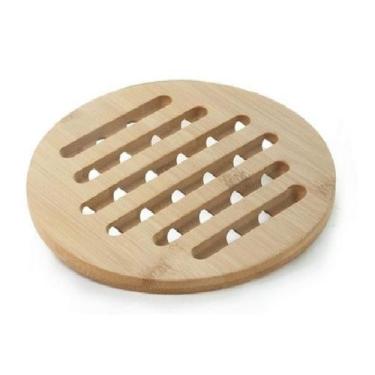 Imagem de Descanso De Panelas Redondo Em Eco Bambu - Mimo Style