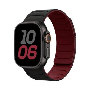 Imagem de Pulseira Magnética De Silicone Para Apple Watch Ultra 2 49mm 44mm 45mm