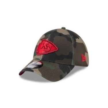 Imagem de BONE NEW ERA 39THIRTY KANSAS CITY CHIEFS NFL SALUTE SERVICE 2025 MILITAR-Masculino