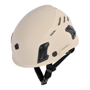 Imagem de Vaveren Capacete de escalada, equipamento de proteção leve e versátil, modelo meio-cúpula, ideal para caminhadas, skate, ciclismo e construção.