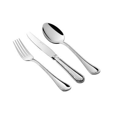 Imagem de Faqueiro em aço inox Saint James Croise 130 peças: Elegância e sofisticação para sua mesa