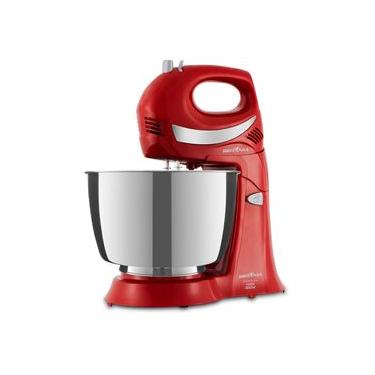 Imagem de Batedeira Britânia Diamante Inox Vermelha 550W