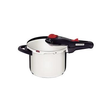 Imagem de Panela de Pressão de Aço Inox Tramontina Solar 6 litros