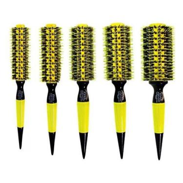 Imagem de Kit Escova Evas Cms Kit 5 Tamanhos Resistente E Profissional, Kit