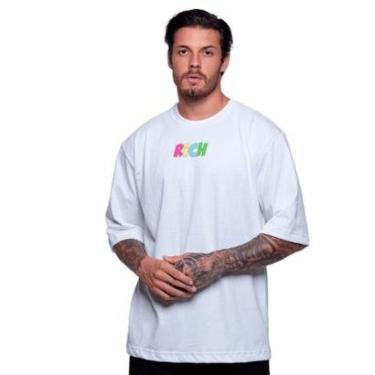 Imagem de Camiseta Rich Young Oversized Rich Boy Branca-Masculino