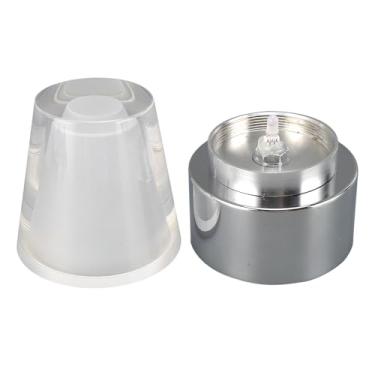 Imagem de YWBL-WH Abajur RGB, Luz de Mesa Recarregável USB Com Mudança de Cor Com Abajur Acrílico, 7 Cores Vibrantes para Quarto, Sala de Estar, café, Bar, Hotel, Jantar