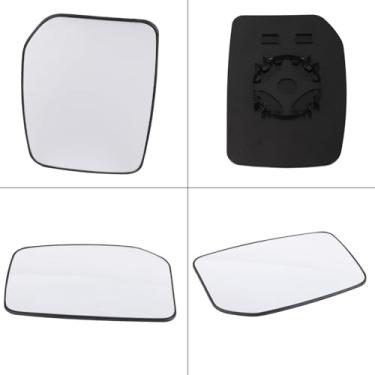 Imagem de Zerodis Vidro do Espelho Retrovisor Externo Substituição do Espelho de Vidro de Grande Angular Substituição da Porta Lateral Compatível Com 2000 2013 Lateral Esquerdo Passageiro