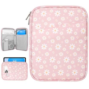 Imagem de Dadanism Bolsa de transporte para tablet de 9 a 11 polegadas para iPad (A16) 11ª geração de 11 polegadas, iPad 10ª geração 11 polegadas Air 5/4, i-Pad Air/Pro 11 polegadas, i-Pad 9/8/7th, Galaxy Tab