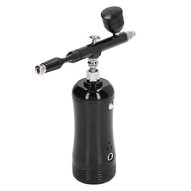 Imagem de Garosa Kit de Aerógrafo Sem Fio Atualizado, Conjunto de Aerógrafo Portátil Recarregável Com 3 Copos de Tinta, Bateria de 700mAh para Maquiagem, Tatuagens, Artesanato, Pintura de Modelo