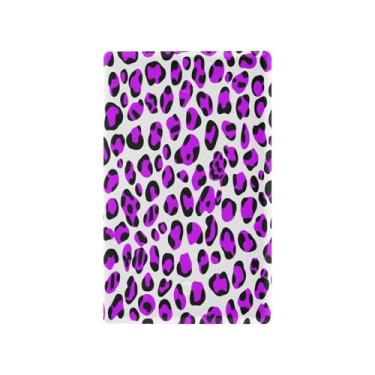Imagem de Wassud Placa de cobertura para interruptor de luz, capa decorativa de leopardo, dinâmica, placa de parede para tomadas elétricas duplex 11 x 6 cm