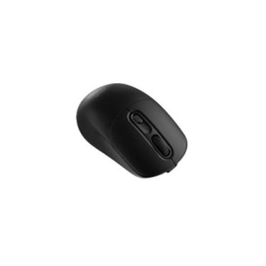 Imagem de Mouse Para Computador Com Fio USB, Preto, 1600 DPI, Sensor Óptico, Conexão 2.4GHz, Plug & Play, 11x3x6.5cm