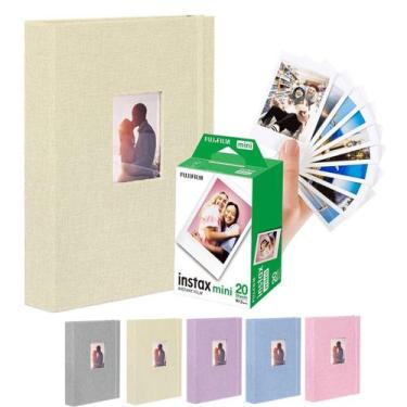 Imagem de Álbum para Camera Instax Mini + Filme 20 fotos Instax Mini - Album Beg