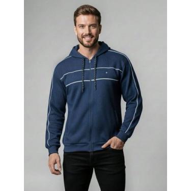 Imagem de Jaqueta de Moletom Masculino SORTIDO VARIADO  Jaqueta com Ziper e Capu