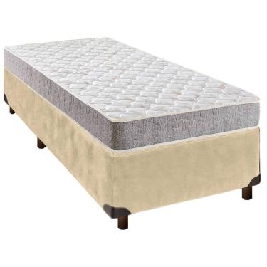 Imagem de Colchão Solteiro D23 + Box Perola - D23 Inducol