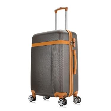 Imagem de Mala de viagem média 23kg Bruges Swiss Move Marrom