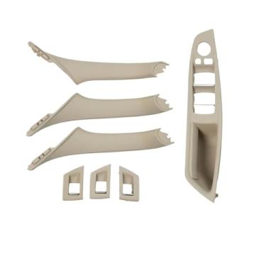 Imagem de Conjunto de maçaneta interna para porta interna de carro, apoio de braço, compatível com BMW Série 5 F10 F11 523i 525i 528i 530i LHD RHD(RHD Oyster)