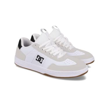 Imagem de DC Shoes Tênis masculino Astrix, Branco/preto, 44