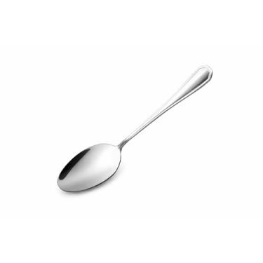 Imagem de Colher de Mesa em Aço Inox Beta – Kit 12 Unidades · Acabamento Polido · Cabo Anatômico · Alta Durabilidade