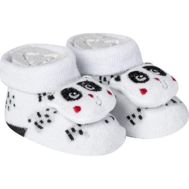 Imagem de Meia Bebê Pantufa Divertida Recém Nascido Menino Algodão Confortável M