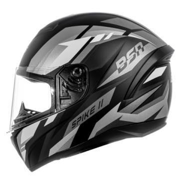 Imagem de Capacete Moto Integral Fechado Peels Spike II BSN Preto Fosco / Grafite 56