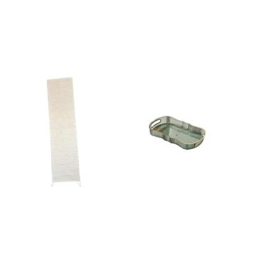 Imagem de Whtkoph Abajur E Bandeja para Servir Alimentos Na Sala de Estar, Ideal para Café Da Manhã, Frutas, Penteadeira de Banheiro, Luminária de Chão, Capa para Abaju