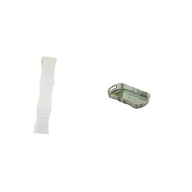 Imagem de Whtkoph Abajur E Bandeja para Servir Alimentos Na Sala de Estar, Ideal para Café Da Manhã, Frutas, Banheiro, Cafeteria, Armazenamento de Cosméticos E Decoraçã