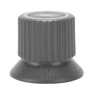 Imagem de Jectse Alto-falante Magnético, Alto-falante Sem Fio Com Som Surround 360 ° Com Botão de Volume Ajustável, para Filmes Musicais e Jogos (BLACK)