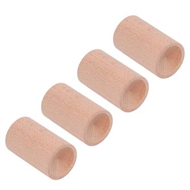 Imagem de Generic Conjunto de Difusor de de óleo Essencial Difusor de Madeira de Faia para Uso Interno, Difusores Domésticos de Grãos de Madeira Cilíndricos de 15 Peças para Família e Amigos, 3-4 Gotas, de