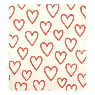 Imagem de Blueangle Capa magnética para lava-louças coração dos namorados, decoração da capa frontal da máquina de lavar louça, adesivos de eletrodomésticos, adesivos de eletrodomésticos, 58 cm C x 66 cm