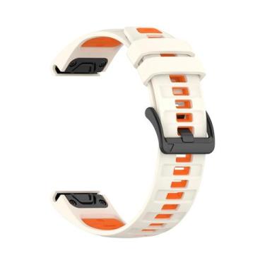 Imagem de Pulseira De Silicone Garmin Quick Fit 20/22/26mm Para 970 965 Tactix8 