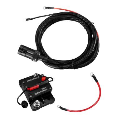 Imagem de HZSIFU O cabo de alimentação do espalhador de porta traseira substitui 3035937 e 3008615, compatível com espalhadores de sal TGS02 TGS03 TGS05B TGS06 TGS07 TGSUVPROA