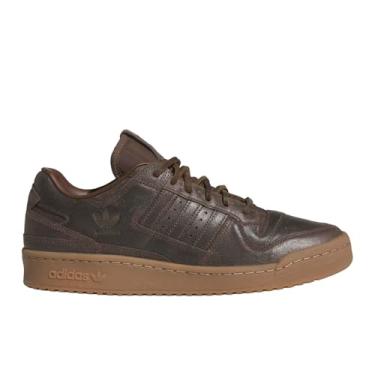 Imagem de adidas Tênis masculino marrom/Gumm2 Forum 84 Low CL Brown/Gum M2 34 EUA, Preto, 11 Wide