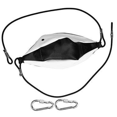 Imagem de aqxreight Bola de Boxe Pendurada Ferramentas de Treinamento de Perfuração Saco de Exercícios de Ginástica Acessório de Fitness de Ponta DuplaDurabilidade Preta e Branca Flexível e Melhora a (#1)