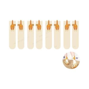 Imagem de Meias Femininas De Cano Médio Com Design Engraçado E Fofo De Gato 3D E