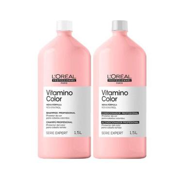 Imagem de Kit L'Oréal Professionnel Serie Expert Vitamino Color  Shampoo e Condi
