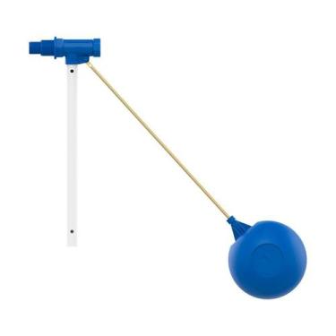 Imagem de Boia Caixa D'água 1/2E3/4 Plástica Vazão Total - BLUKIT