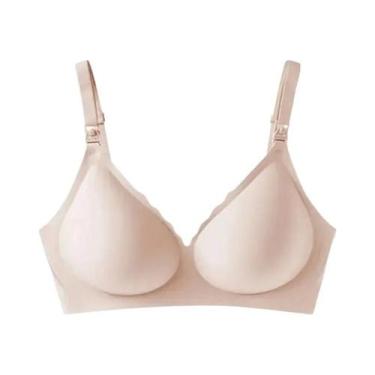 Imagem de Sutiã De Amamentação Ultra Fino E Sem Costura Para Mulheres Grávidas, 