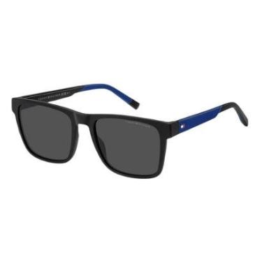 Imagem de Óculos de Sol Tommy Hilfiger 2144/S Preto Lente Cinza-Masculino