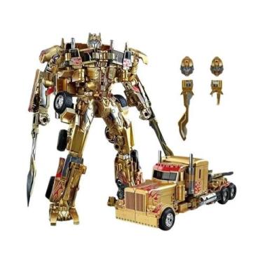 Imagem de Brinquedo De Robô Optimus Prime De 30CM Em Liga De Aço, Figura De Ação